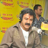 Nandamuri Balakrishna - Balakrishna At Radio Mirchi for Sri Rama Rajyam - Pictures | Picture 122229